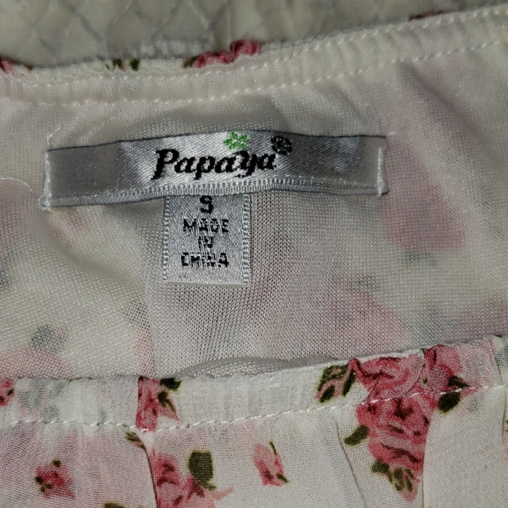 Papaya strapless romper - Picture 5 of 6
